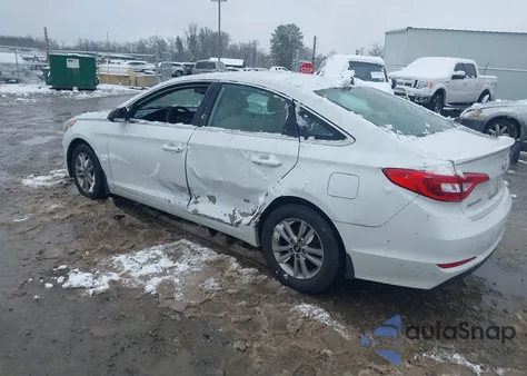 2016 Hyundai Sonata Se z USA, uszkodzony, nr VIN 5NPE24AF0GH431915